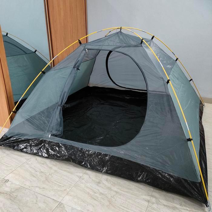 Tenda compass fiber 4 - 5 orang - tenda gunung double layer camping