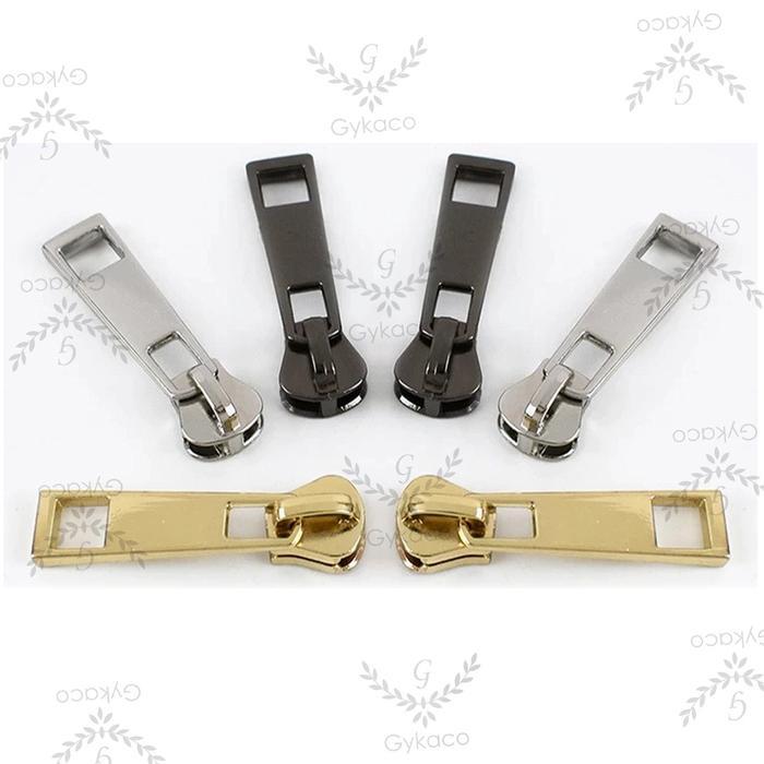 Asesoris Tas Kepala Resleting BESI No. 5 (A) Kotak / Balok (Zipper puller) - (IMPORT)