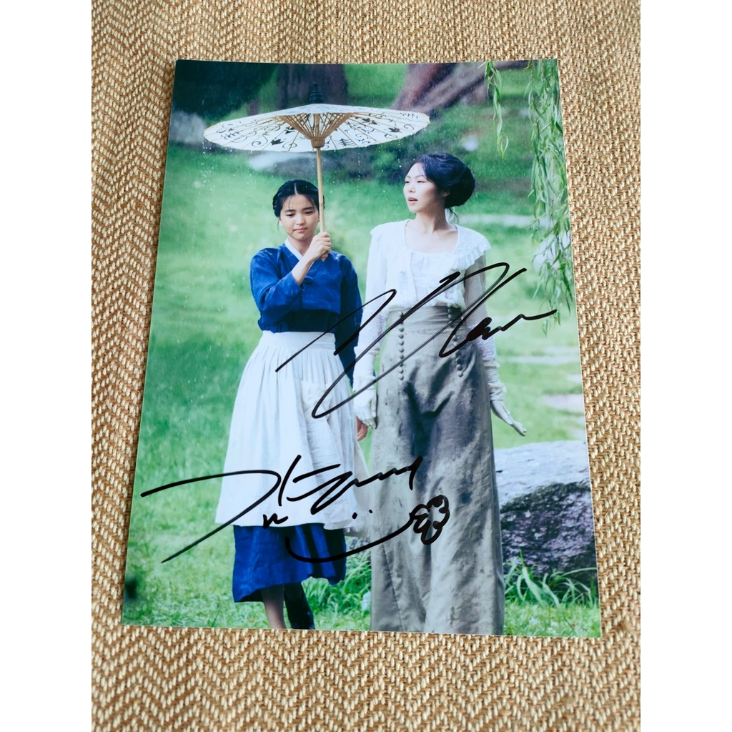 The Handmaiden Min-hee Kim Kim Tae ri autographed photo 5*7 K-POP 2022