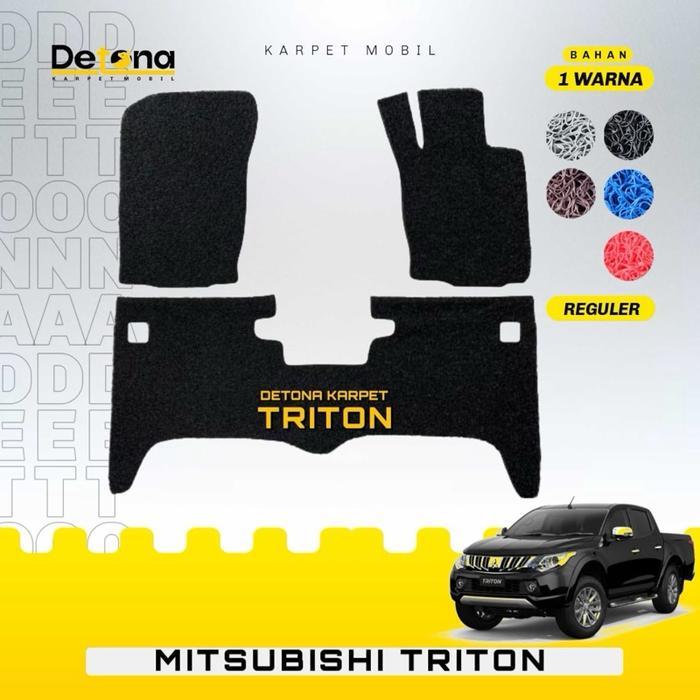 Karpet Mobil Strada Triton Dc / Karpet Mie Mitsubishi Strada Triton Dc