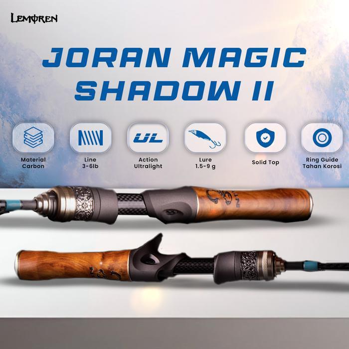 Ready GhostHunter Lemoren Joran Rod Pancing Ul MOYING III Ultra-Light JP038