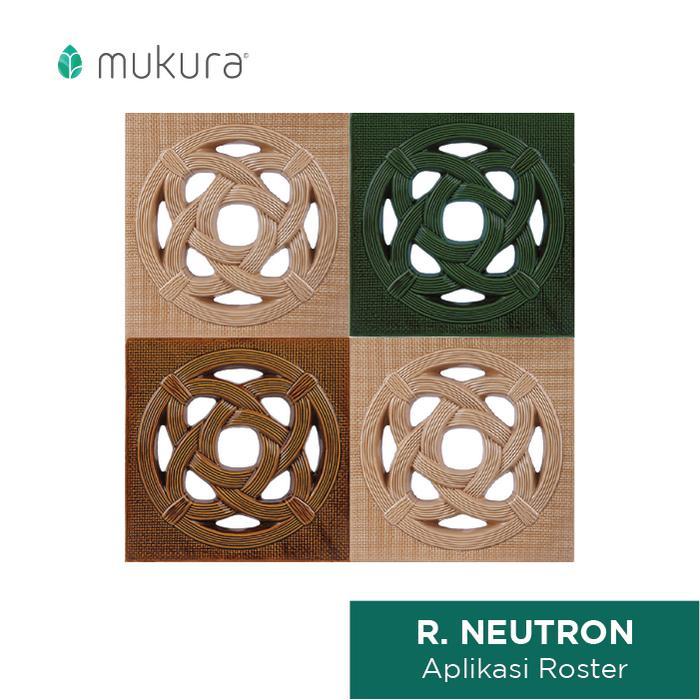 Roster Keramik Lubang Angin Mukura Neutron 30 x 30 cm