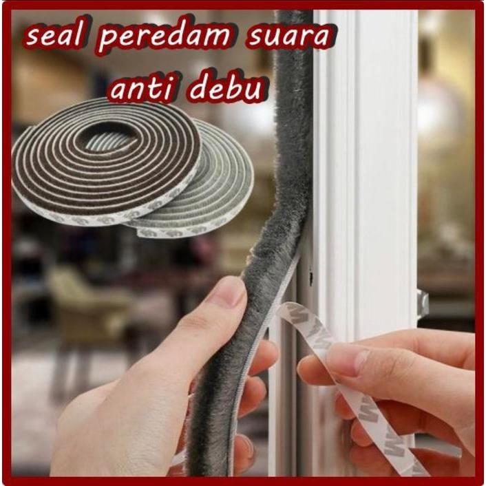 Seal Pintu/ Door Seal Bulu Peredam Suara/ Penutup Celah Pintu jendela