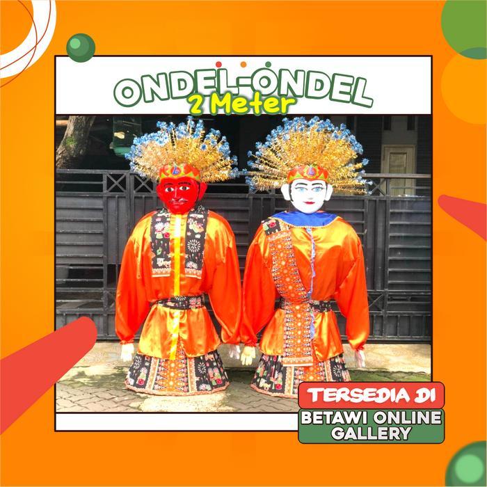 Ondel-ondel 2 Meter / Pajangan Ondel 2 Meter Sepasang