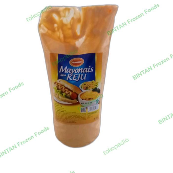 Lariss Maniss Mayonais Mayones Mayonnaise Rasa Keju Prima Agung 1 Kg