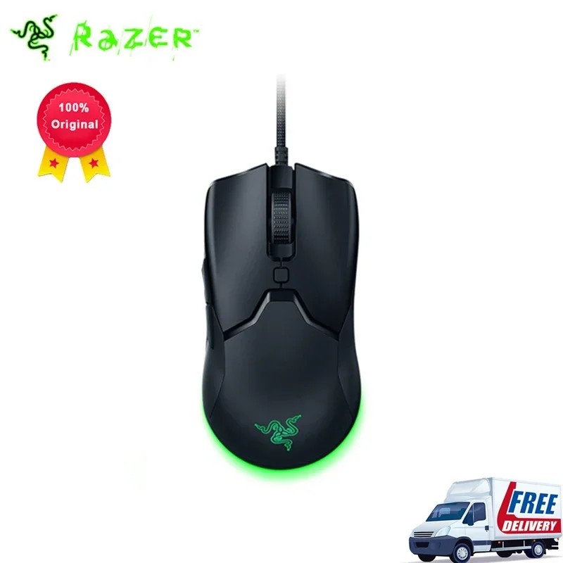 100% Original Razer Viper Mini Gaming Mouse 8500DPI Optical Sensor Chroma RGB Wired Mouse