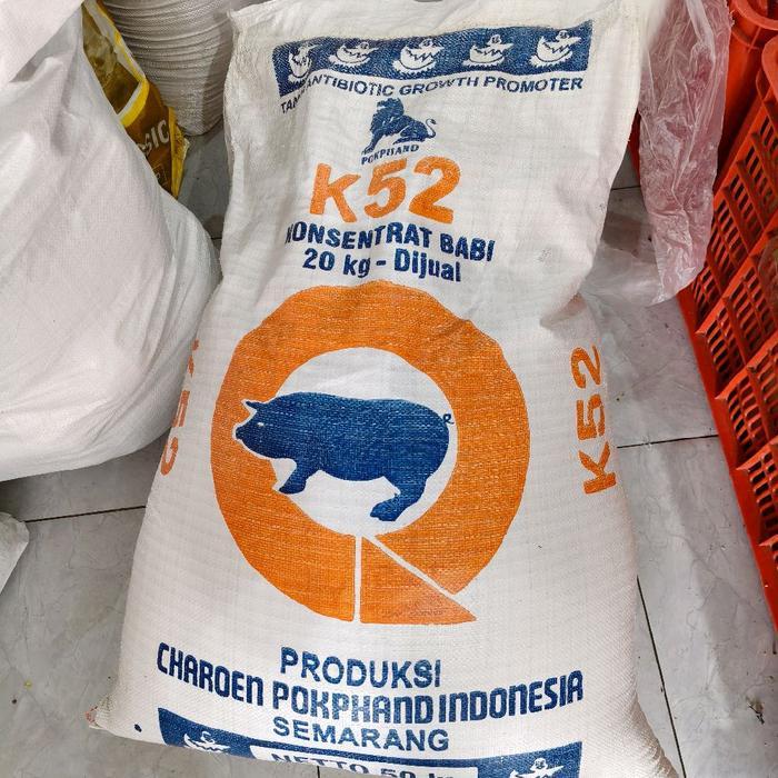 KONSENTRAT BABI K-52 (Repack 1 Kg) konsentrat pakan ternak campuran ayam, kelinci, babi