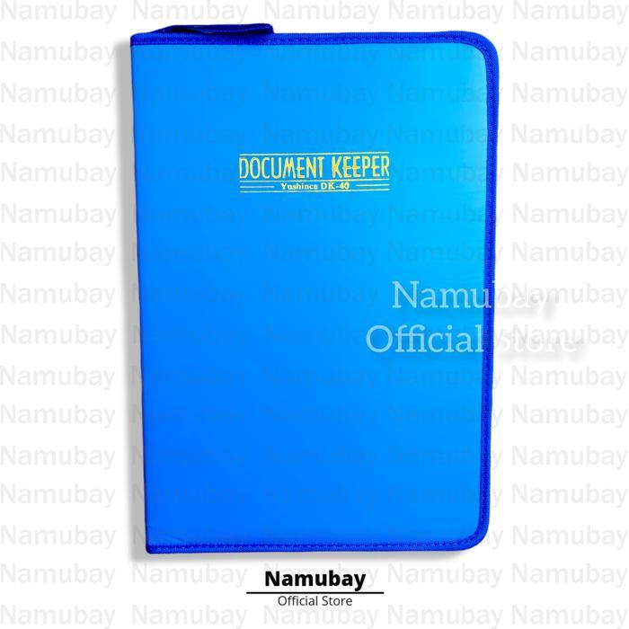 "New" MAP DOKUMEN KEEPER ANTI AIR F4 ISI 40 LEMBAR Plastik Stationery