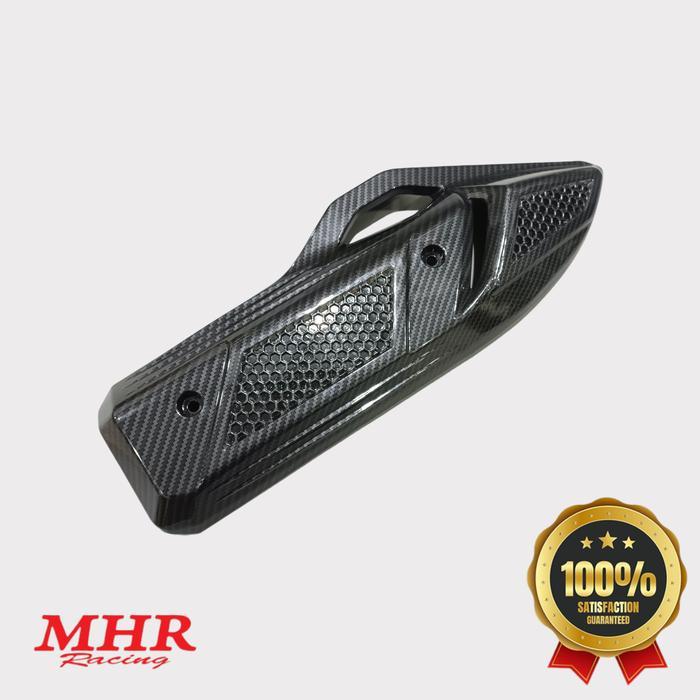 Tutup Knalpot Vario 160 Mhr Cover Samping Knalpot Carbon Vario160