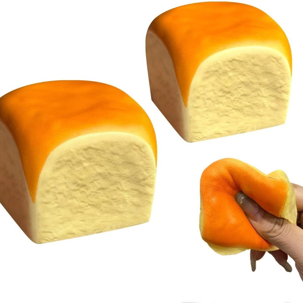 Simulation bread Squeeze Taba Squishy Toy Safety and health Food-grade silicone material Squeeze Toy