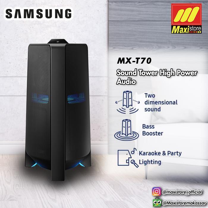 Speaker Aktif Samsung Sound Tower MX-T70 Giga Party - Maxistore
