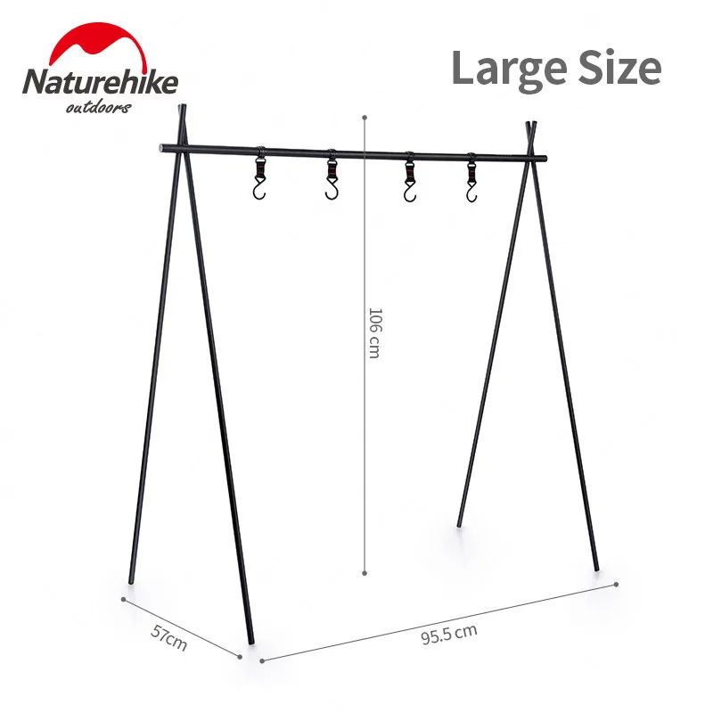 RAK GANTUNG CAMPING TRIANGLE HANGING RACK NATUREHIKE NH19PJ082 [D2s]