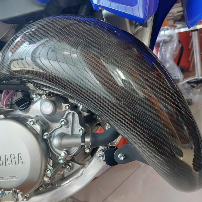 Cover knalpot YZ250x carbon pelindung knalpot yz 250 x carbon