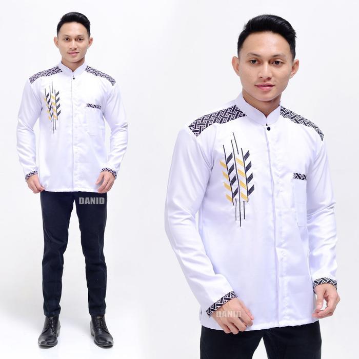 Baju Koko Pria Model Anyar 2024 Kekinian Koko Syubbanul Muslimin Koko Azzahir Baju Koko Dewasa Pasti