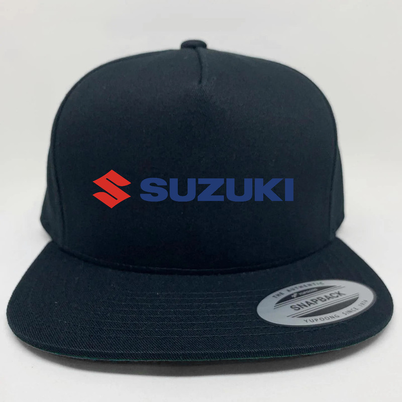 Topi Snapback Suzuki logo