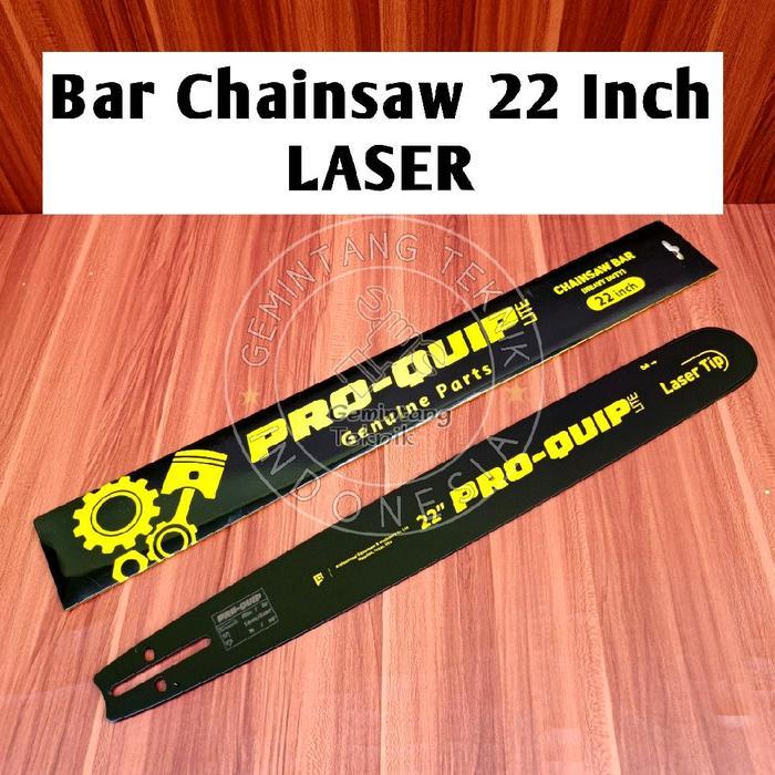 BAR SENSO 22 INCH BAJA 38 MATA 5800 / BAR CHAINSAW 22 INCH BAJA 38 MATA / BAR GERGAJI MESIN 22 INCH