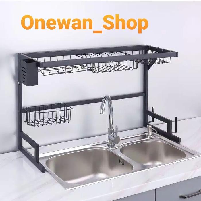 RAK PIRING WASTAFEL 85 cm / rak serbaguna rak kitchen sink 85 cm BISA GOSEND