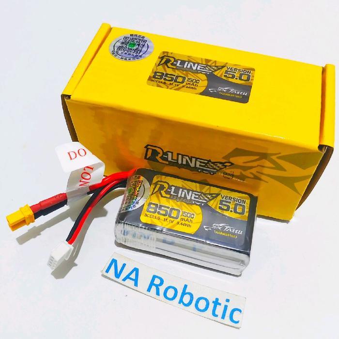 Baterai Lipo Tattu 850mAh 3S 150C XT30 11.1V