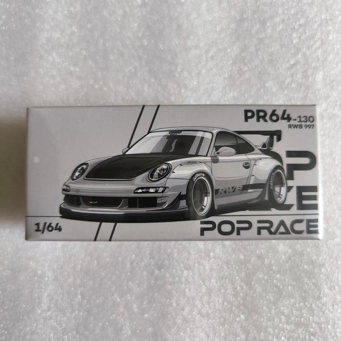 POP RACE PORSCHE RWB 997 SILVER