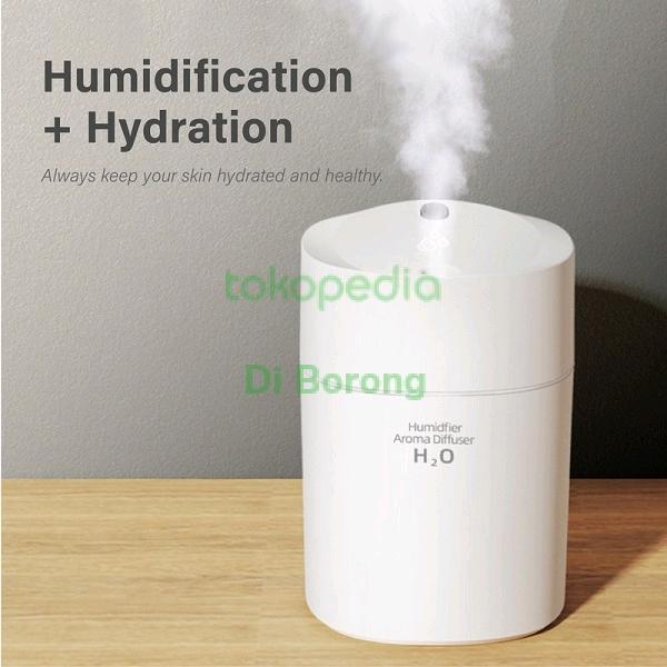 TERLARIS Ultrasonic Humidifier Diffuser K5 Car Mini USB Aromatherapy 220ML