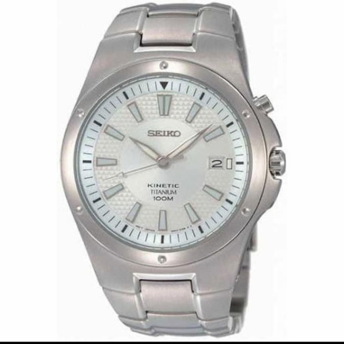 Jam tangan pria Seiko Kinetic ska393 p1 Seiko Kinetic SKA393P1 Titanium