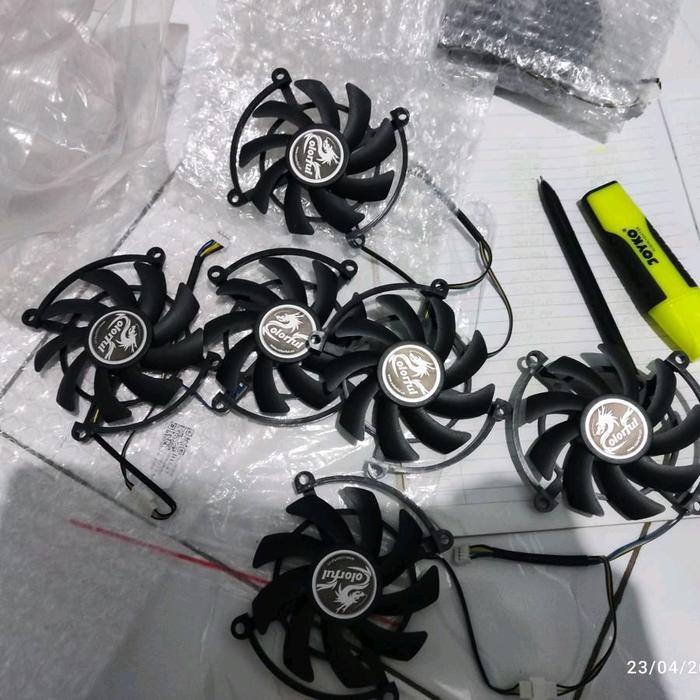 FAN KIPAS VGA COLORFUL GTX 1060 1070 IGAME 85MM 4PIN MURAH