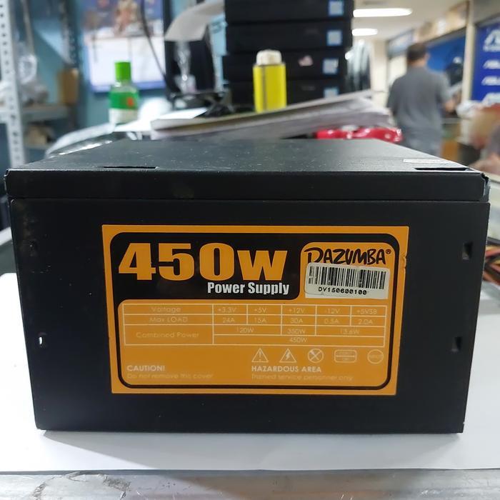 POWERSUPPLY / PSU GAMING 450WATT DAZUMBA HIGH QUALITY