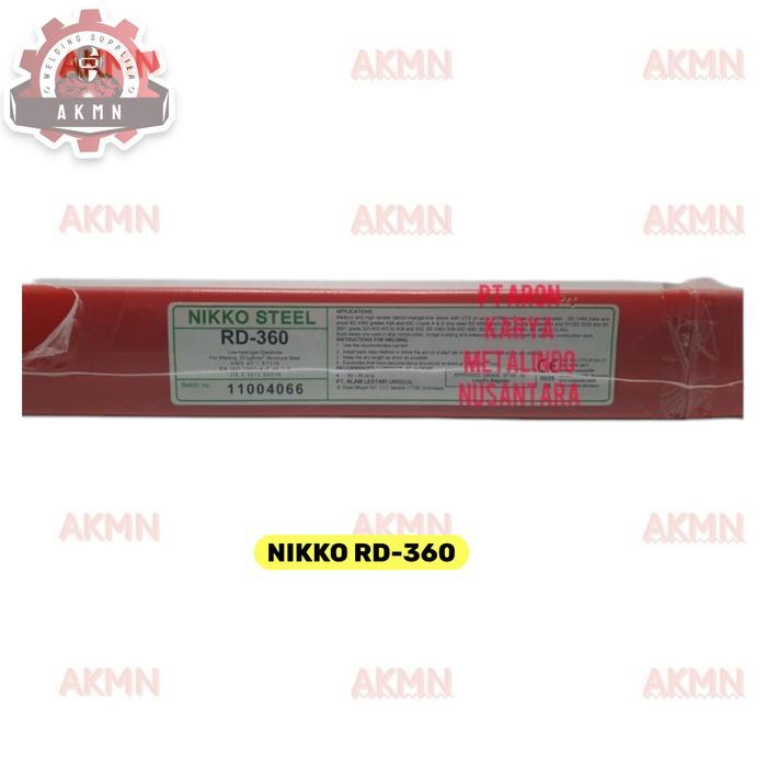 Nikko Rd-360 Rd360 Kawat Las Aws E7016 Pack 5Kg