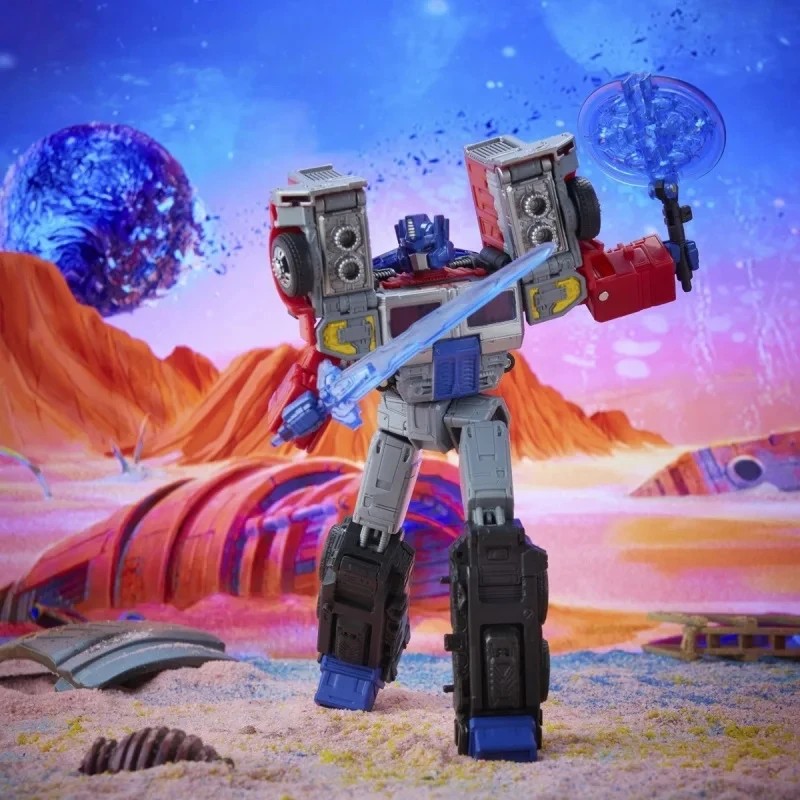 Genuine Transformers 18CM Optimus Prime action figure Collection model G2 Universe Laser Generations