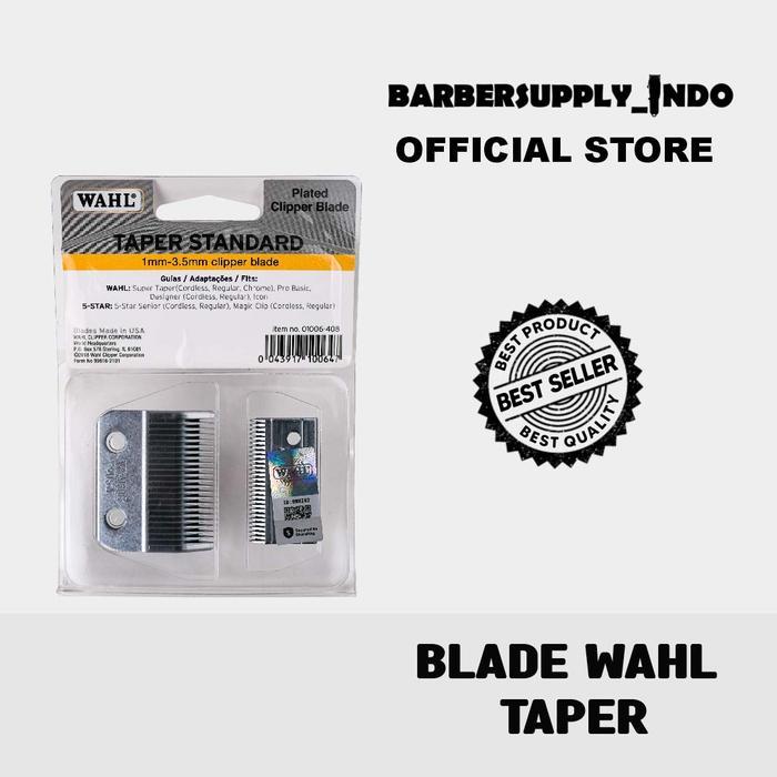 MATA PISAU WAHL SUPER TAPER ORIGINAL USA TAPER BLADE ORIGINAL USA