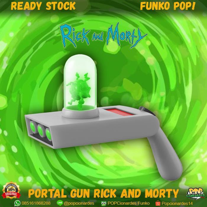 HOT SALE FUNKO TOY - RICK AND MORTY - PORTAL GUN TERMURAH