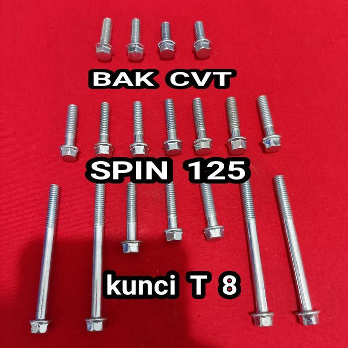 Terbaru! Baut Bak Cvt Spin 125