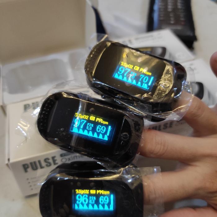 Oximeter A2 Oled Tft Pulse Oximeter Finger Trip Pulse Oxymeter Bunyi #Gratisongkir