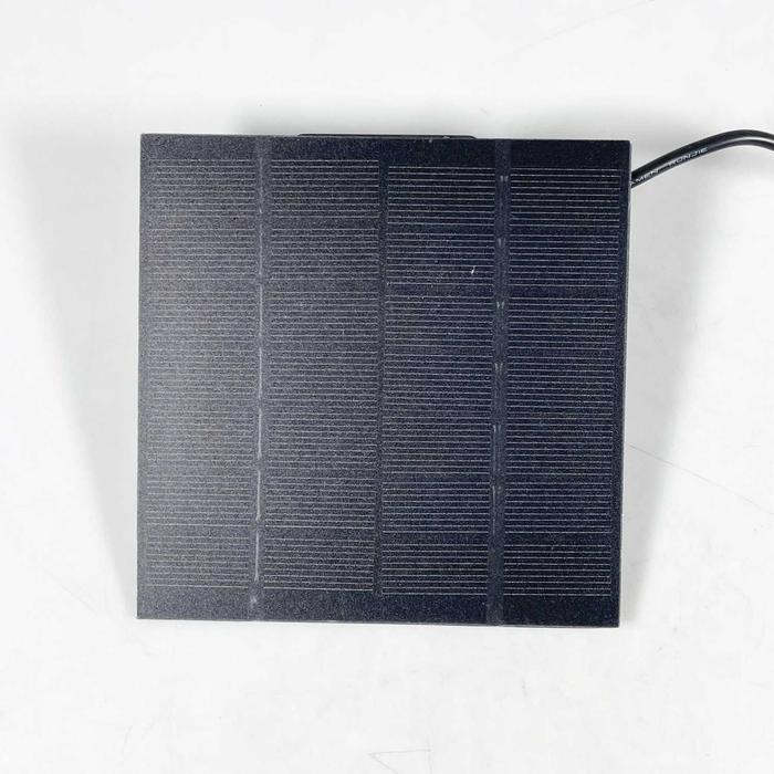 Air Mancur Kolam Tenaga Surya Solar Panel 7V 1.5W Debit 200L/Jam, Pompa Air Kolam Otomatis Tanpa