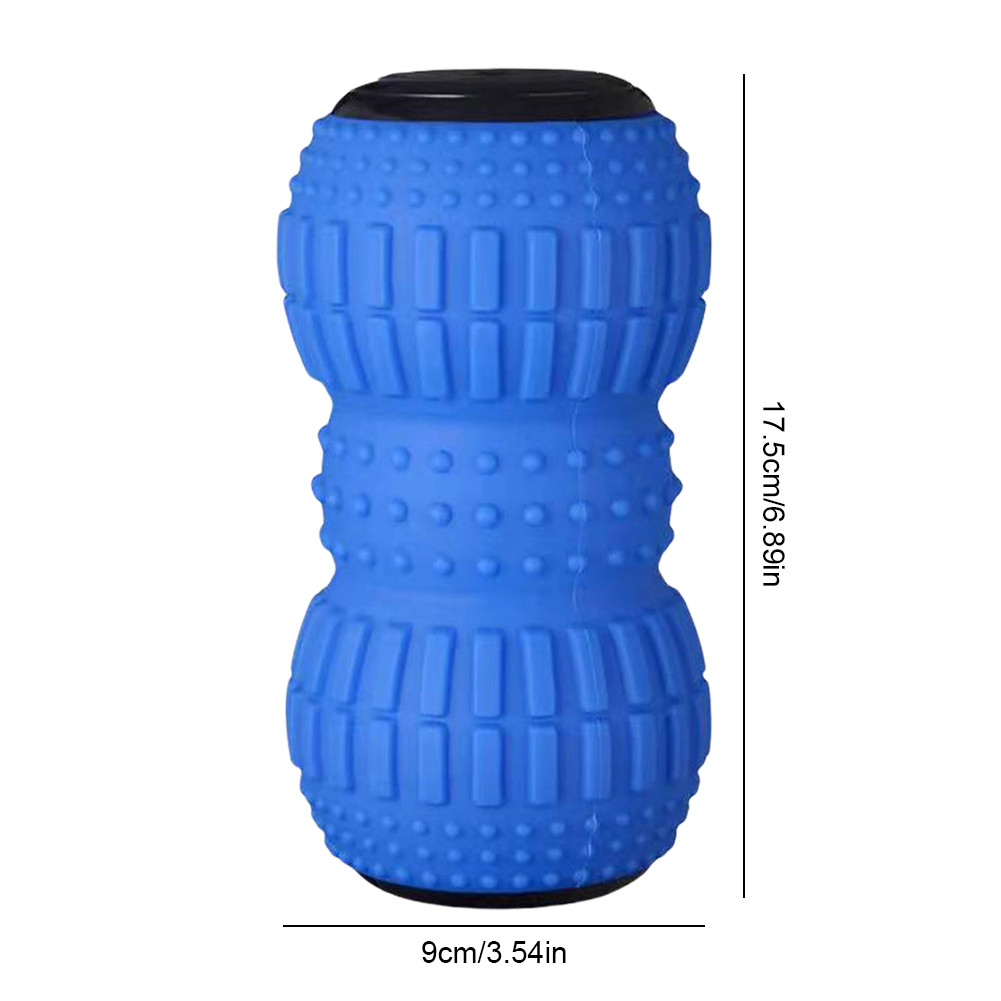 Massage Ball Ergonomic Vibrating Roller Rechargeable Deep Tissue Roller 3 Speed for Myofascial