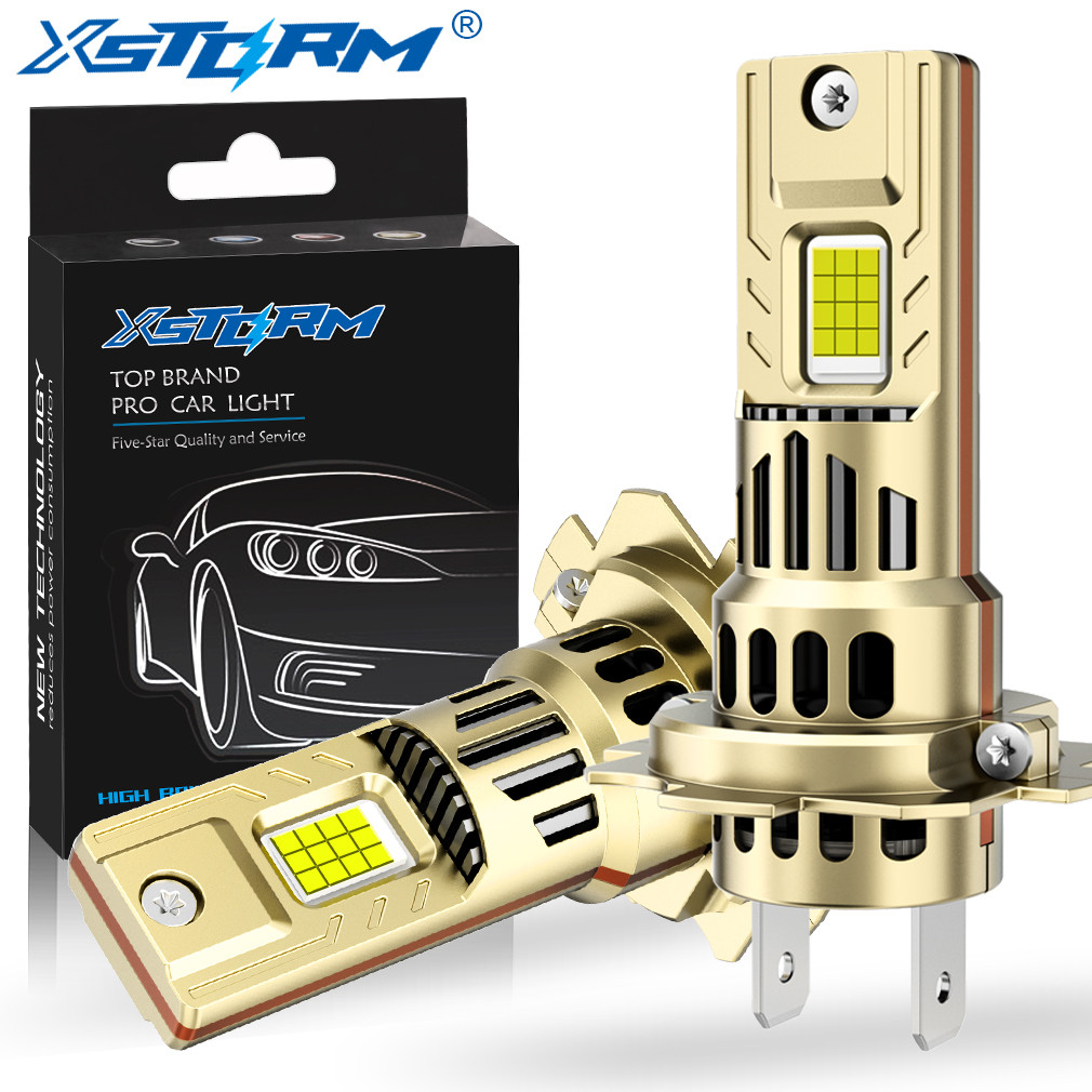 XSTORM H7 H4 LED Car Headlight Bulbs Canbus Lights 80000LM H1 Mini Lamp 4575 CSP Chips Wireless Auto