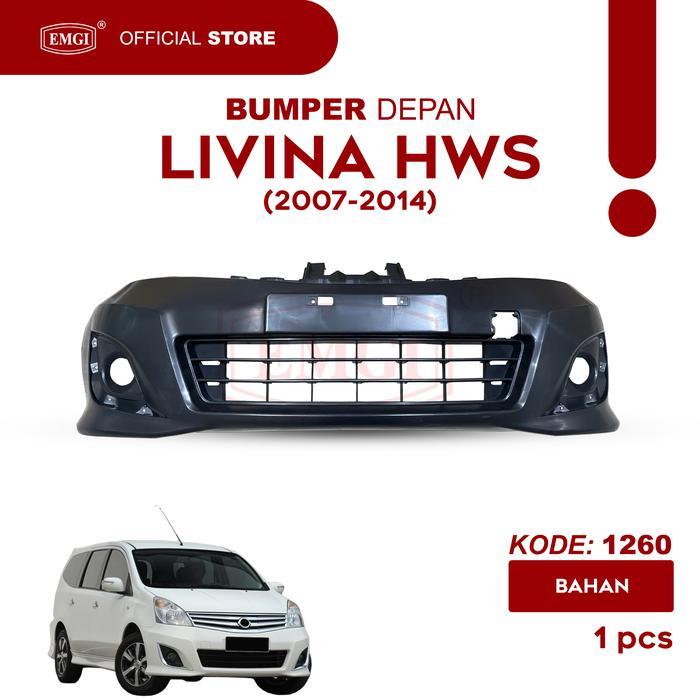 EMGI - Front Bumper Bemper Depan Livina 2007 2008 2009 2010 2011 2012 2013 2014