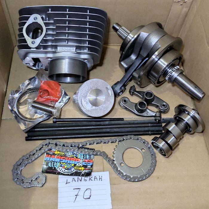 paket bore up strok up tiger gl neoteck megapro langkah 70