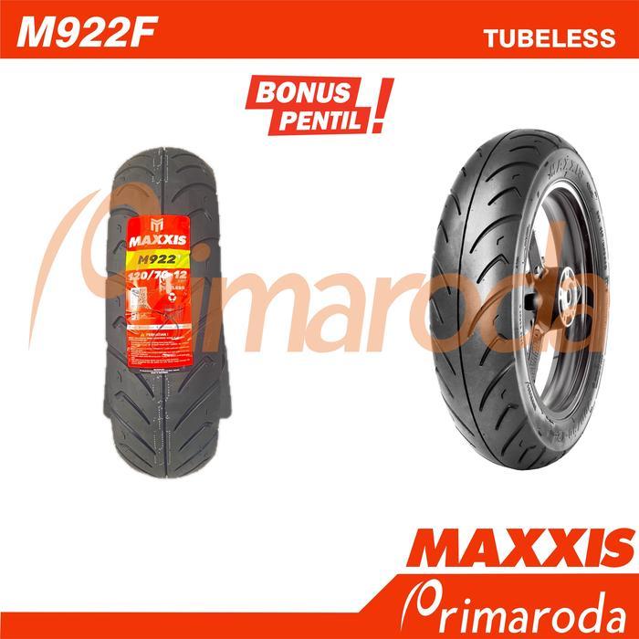 Ban motor MAXXIS M922R 120/70 Ring 12 Tubeless 120/70-12