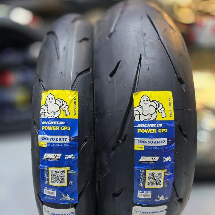 BAN MICHELIN POWER GP2 120 70 190 50 R17 IMPOR SPAIN BAN ZX25R Z900 Z800 CBR250RR ER6N tubles