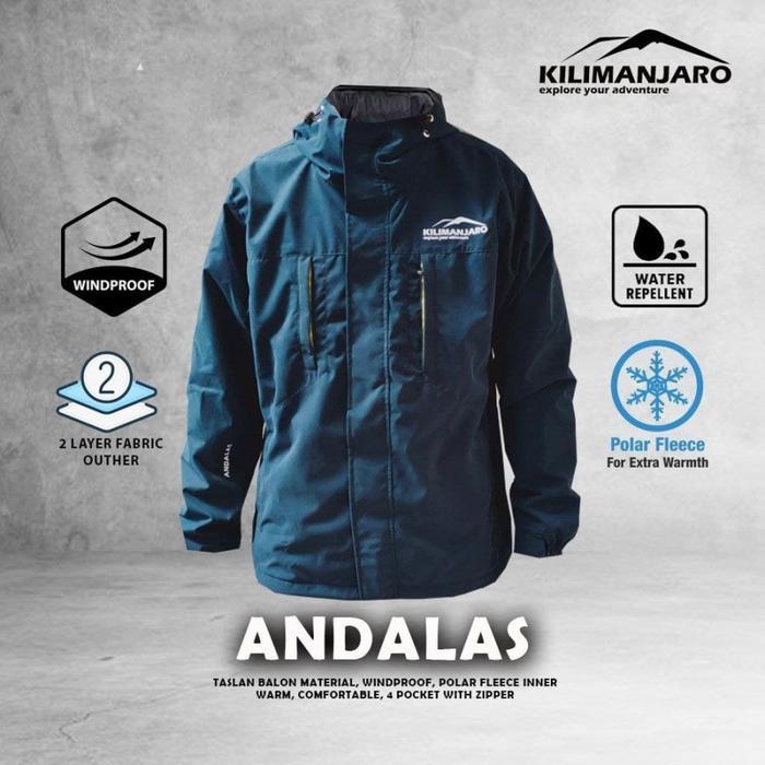 Consina Hike - Jaket Gunung Jaket Outdoor Kilimanjaro Andalas Super Hangat