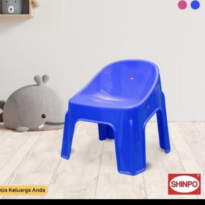Best Seller Kursi Pendek Sandar Plastik Tebal Bangku Anak Belajar Kursi Jongkok Original