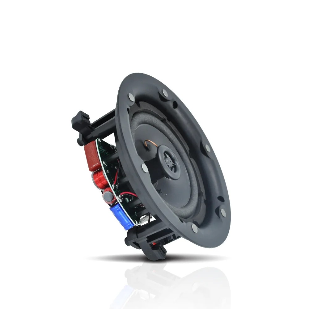 5"Coaxial Ceiling Speaker 20W RMS Power Stereo Sound Home Theater Background Music Audio SPK