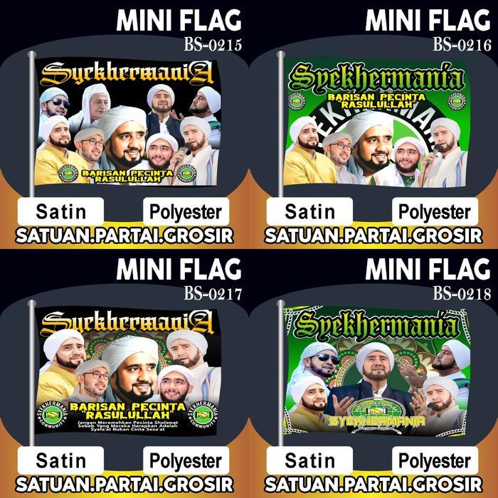 PROMO CETAK BENDERA SYEKHERMANIA V51/BENDERA SYEKHERMANIA TERBARU