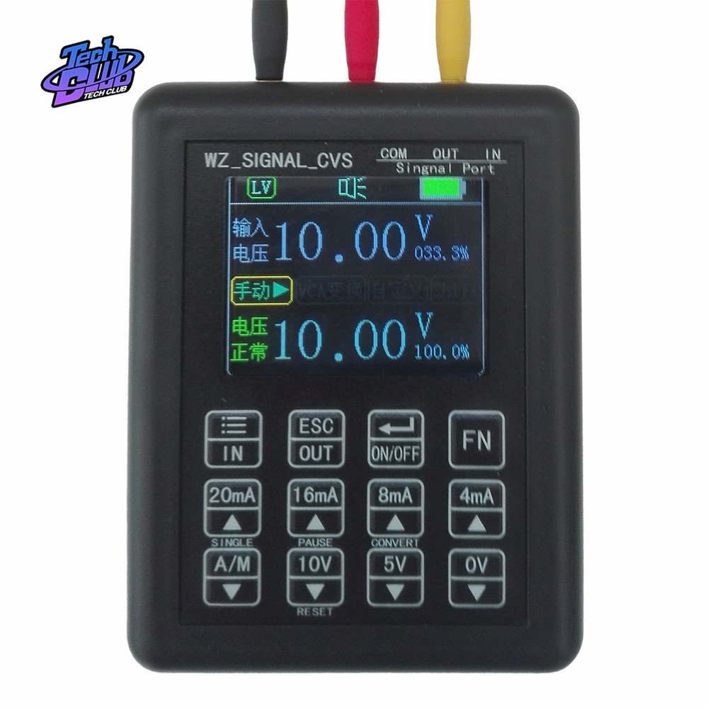 4-20Ma 0-10V Signal Generator Process Controlling Signal Calibrator Current Source 0-20Ma Simulator