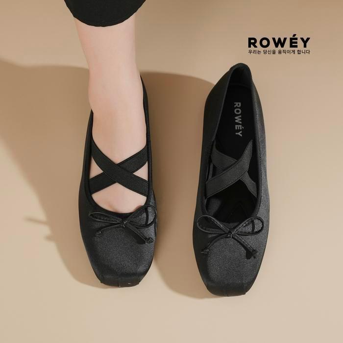 PVN Project Sepatu Flat Shoes Korea Seo Joon Karet Wanita Karet Wanita