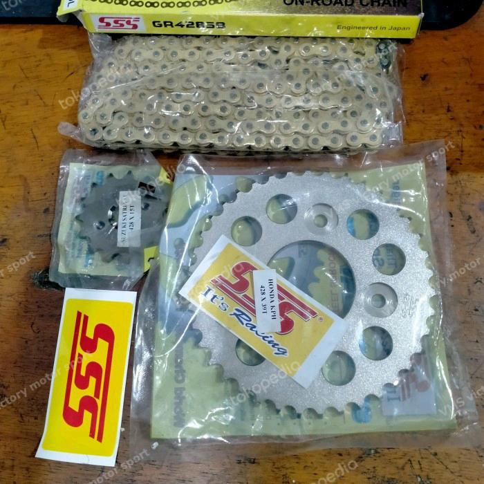 Gir Set Sss Satria Fu Gear Set Satria Fu 428