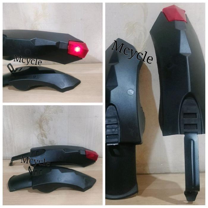 Spakbor Lampu sepeda anak-anak 12-16-18 inch (depan belakang)