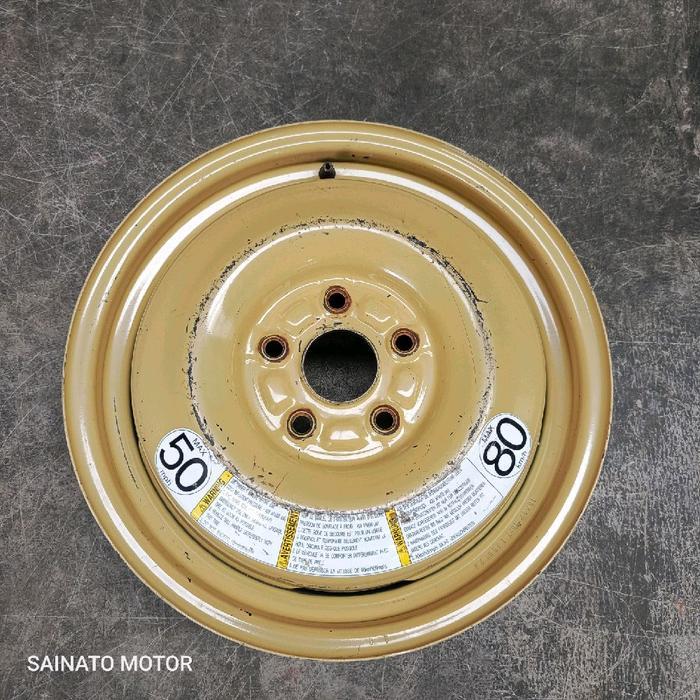 READY Velg velk Temporary kaleng cadangan ban serep R16 lubang 5X114 original copotan Siap Kirim