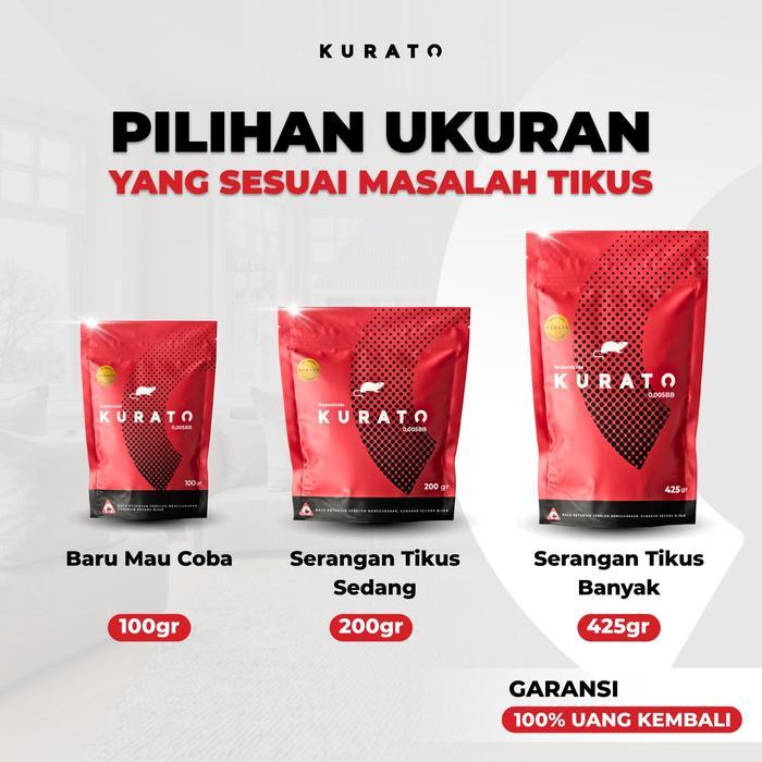 Kurato Basmi Tikus Got Tikus Besar Racun Kurato Paling Ampuh Best Seller